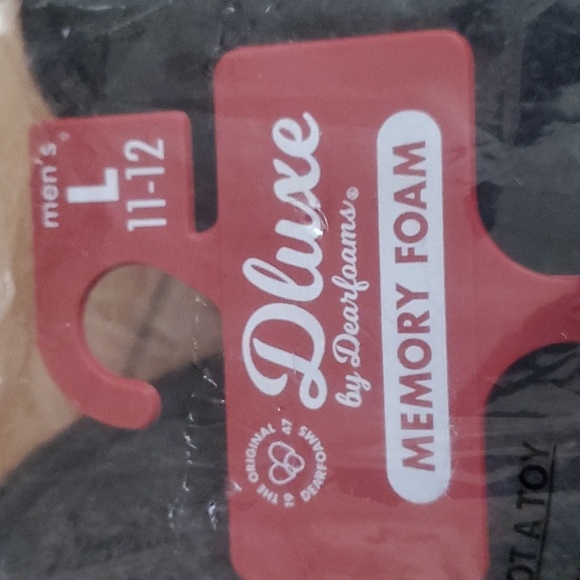 Dearfoam brown mens slippers size 11-12 - Picture 2 of 5